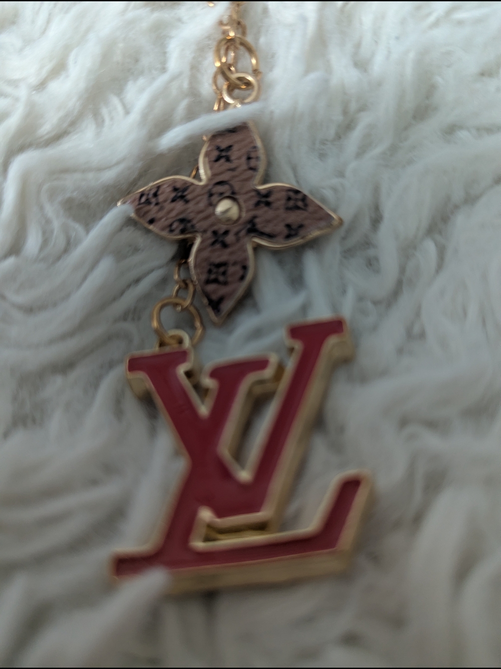 Designer Pendant Bag Charm